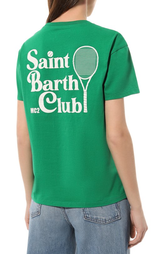 фото Хлопковые футболка mc2 saint barth