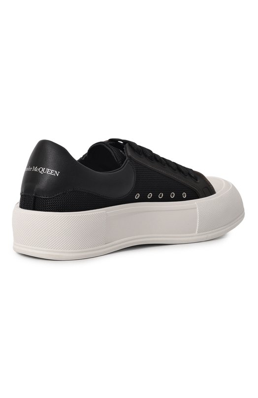 фото Текстильные кеды deck plimsoll alexander mcqueen