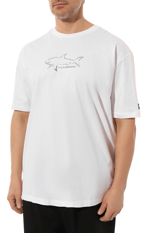 фото Хлопковая футболка paul&shark