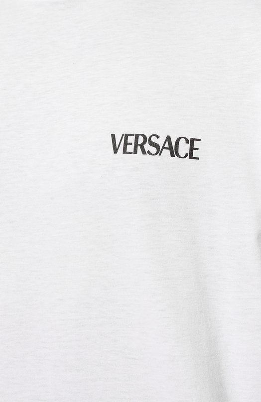 фото Хлопковая футболка versace