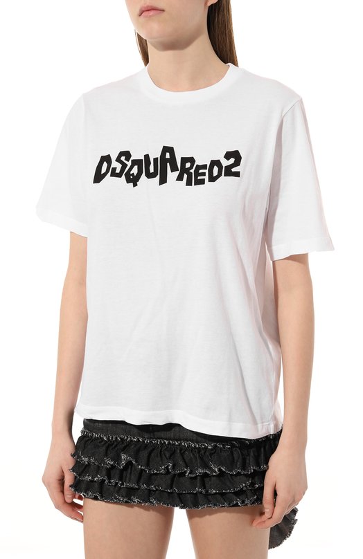 фото Хлопковая футболка dsquared2