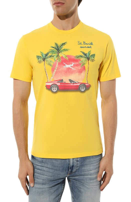 фото Хлопковая футболка mc2 saint barth