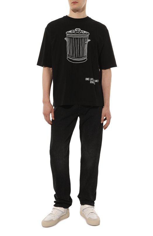 фото Хлопковая футболка dsquared2