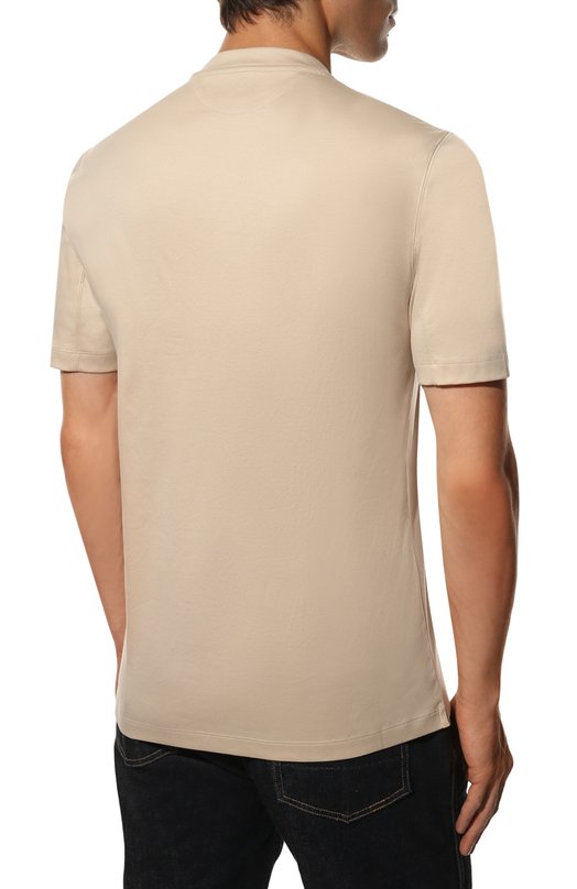 фото Хлопковая футболка brunello cucinelli