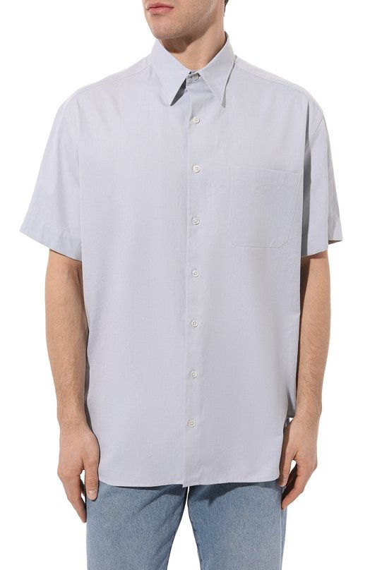 фото Хлопковая рубашка giorgio armani