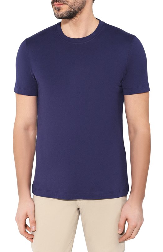 фото Хлопковая футболка brunello cucinelli