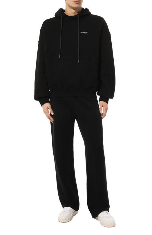 фото Хлопковые брюки off-white