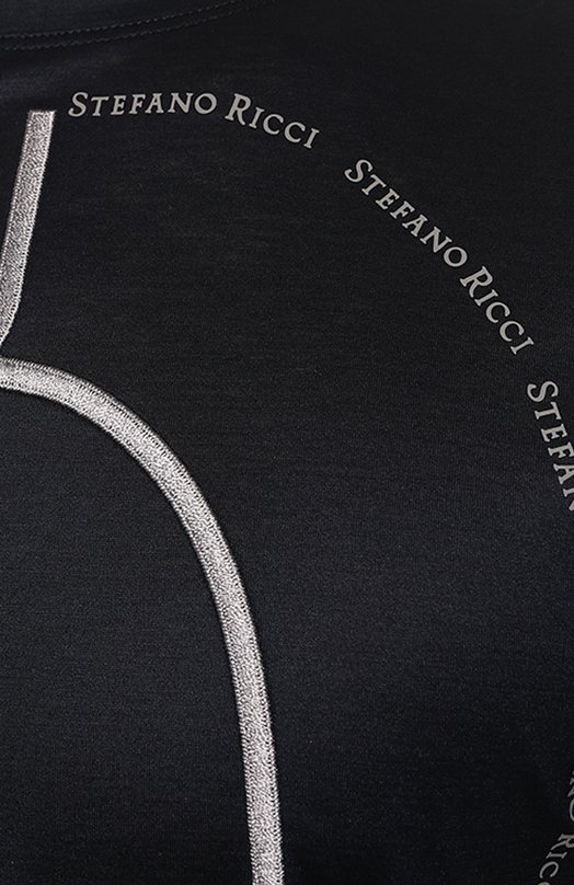 фото Хлопковая футболка stefano ricci