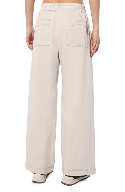 фото Хлопковые брюки brunello cucinelli