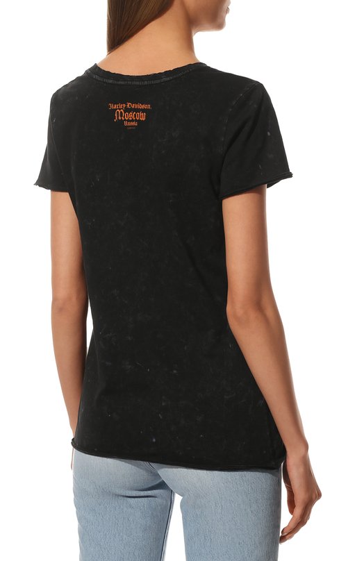 фото Хлопковая футболка harley-davidson