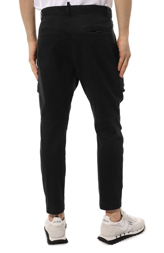 фото Хлопковые брюки-карго dsquared2