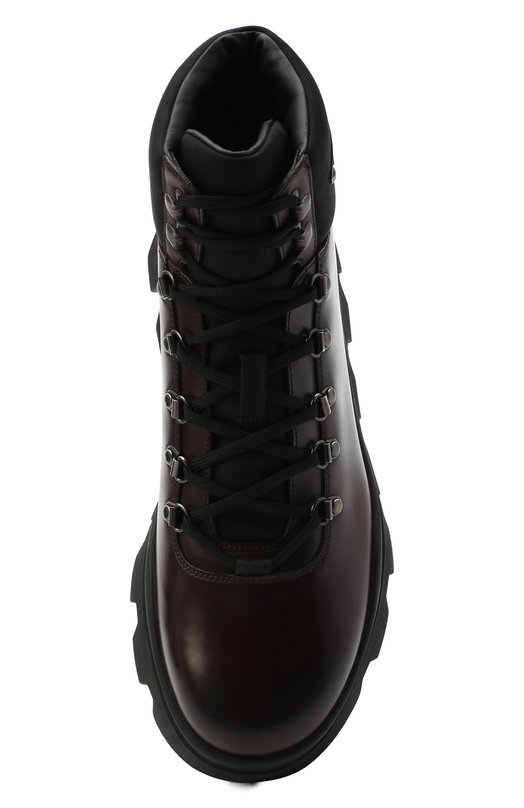 фото Кожаные ботинки prada