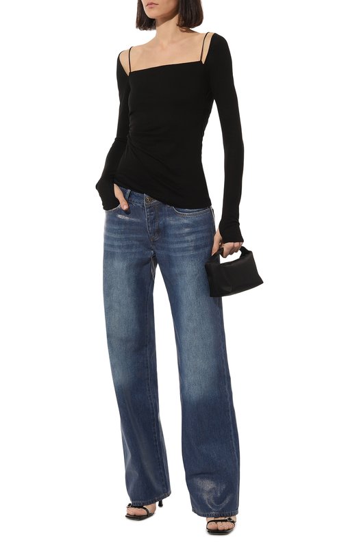 фото Топ из вискозы helmut lang