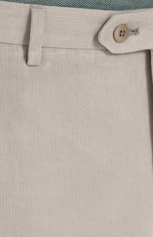 фото Хлопковые брюки прямого кроя brioni