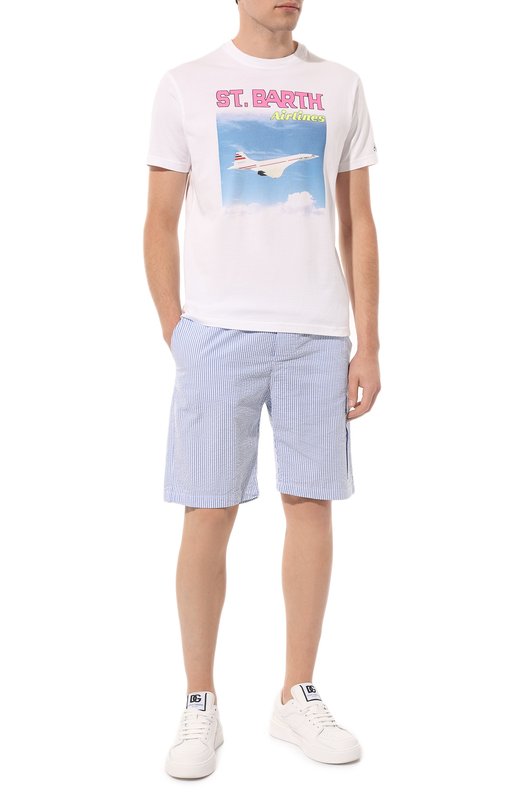 фото Хлопковая футболка mc2 saint barth