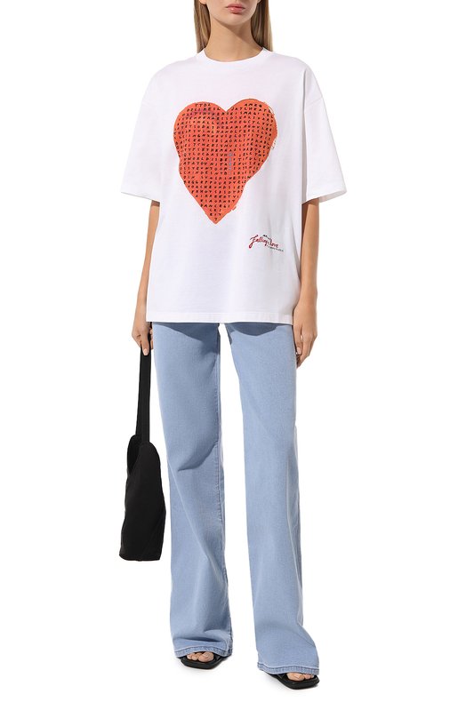 фото Хлопковая футболка marni