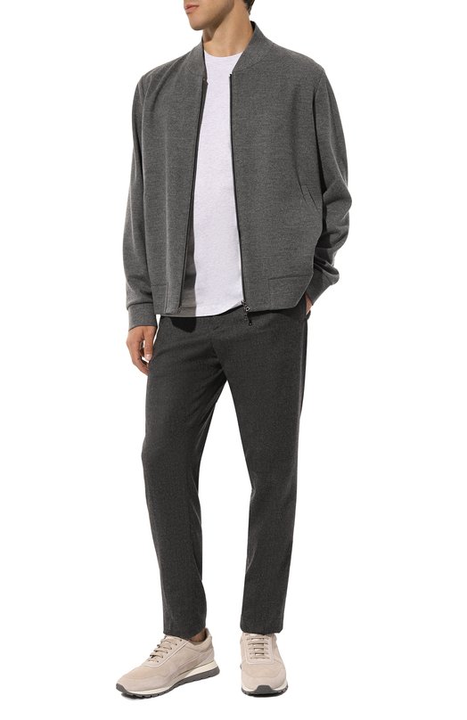 фото Хлопковая футболка brunello cucinelli