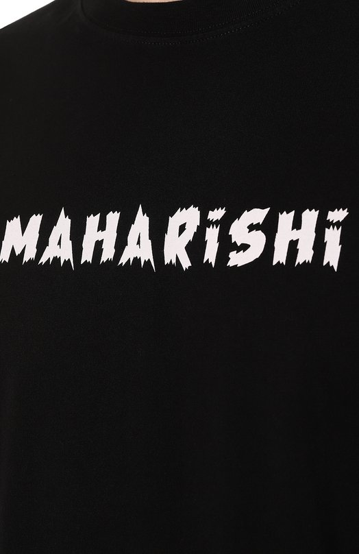 фото Хлопковая футболка maharishi