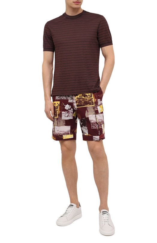 фото Футболка из хлопка и шелка ermenegildo zegna