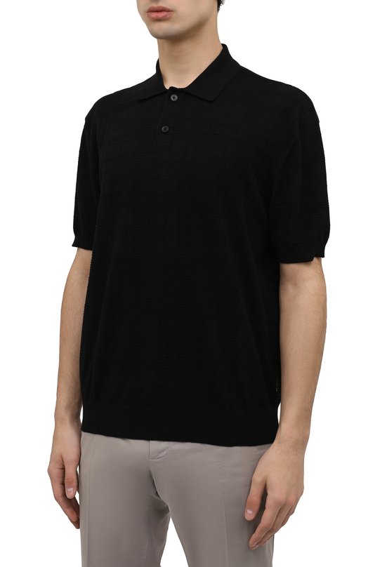 фото Хлопковое поло ermenegildo zegna