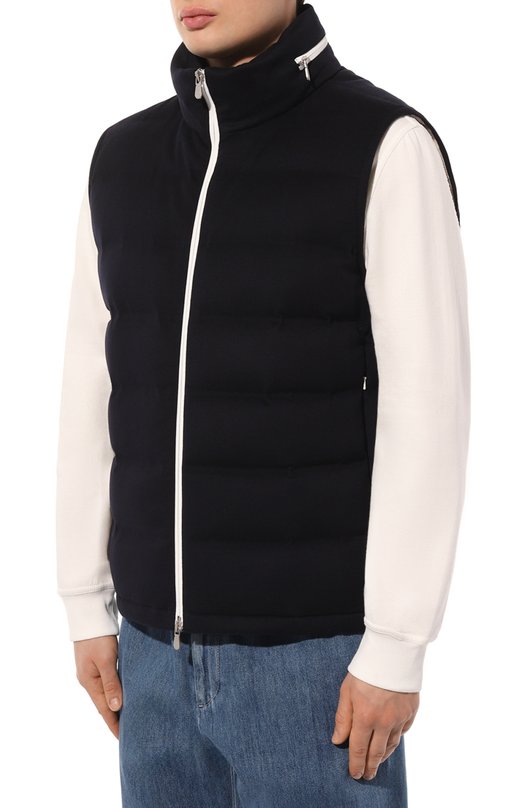 фото Пуховый жилет brunello cucinelli