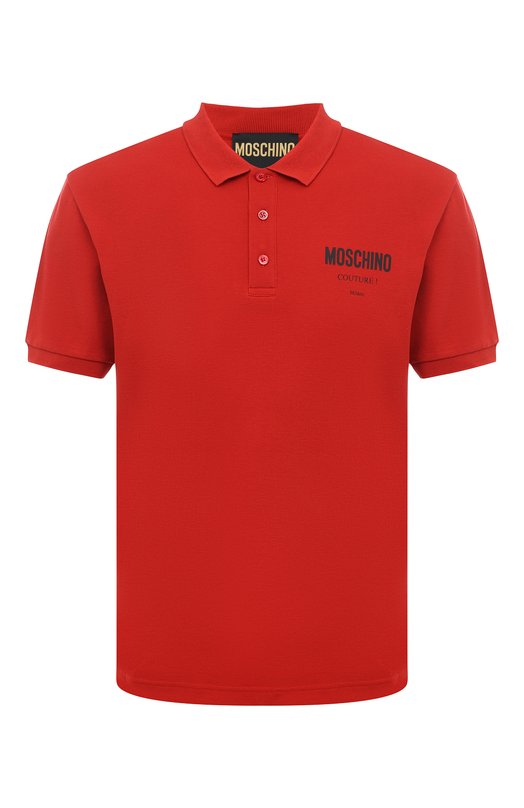фото Хлопковое поло moschino