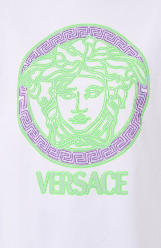 фото Хлопковая футболка versace