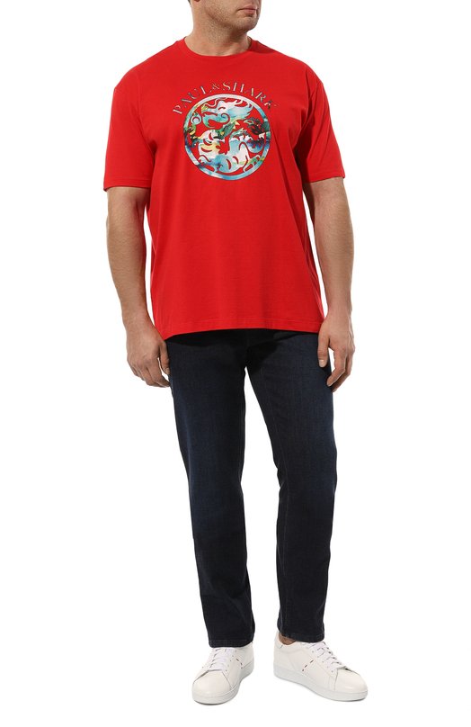 фото Хлопковая футболка paul&shark