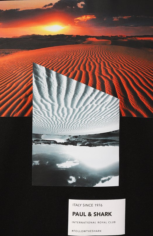 фото Хлопковая футболка paul&shark