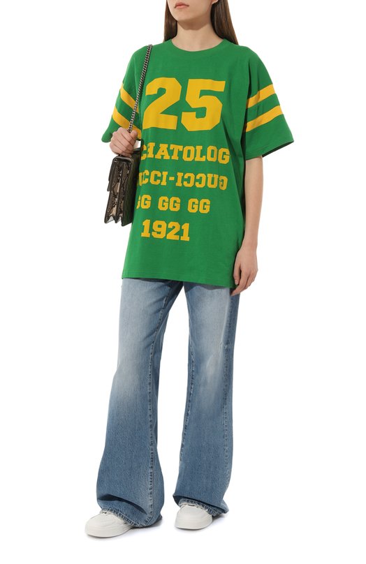 фото Хлопковая футболка gucci