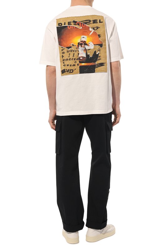 фото Хлопковая футболка diesel