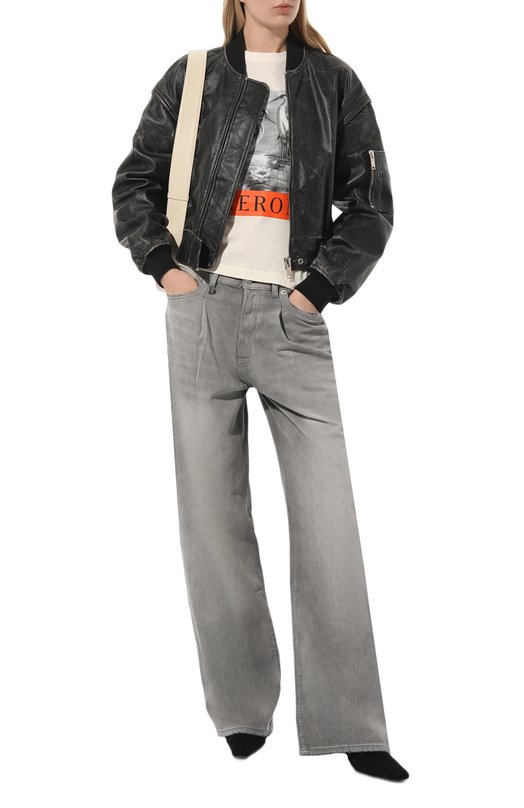 фото Хлопковая футболка heron preston