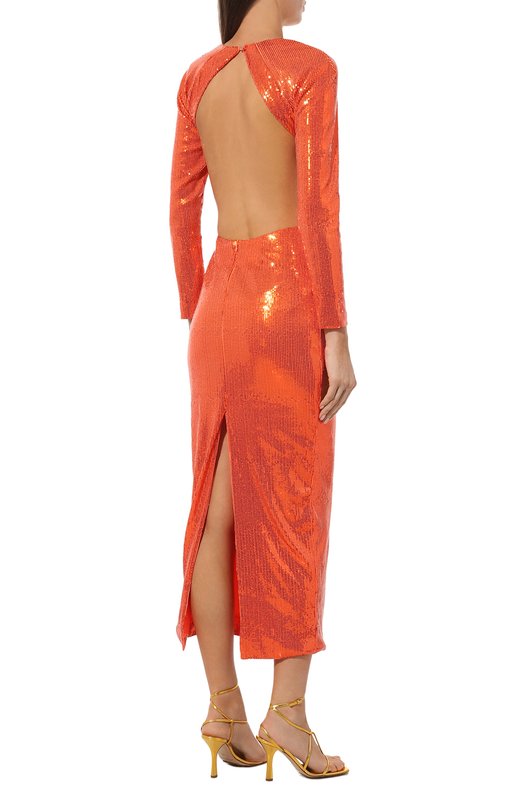 фото Платье с отделкой пайетками sasha kim