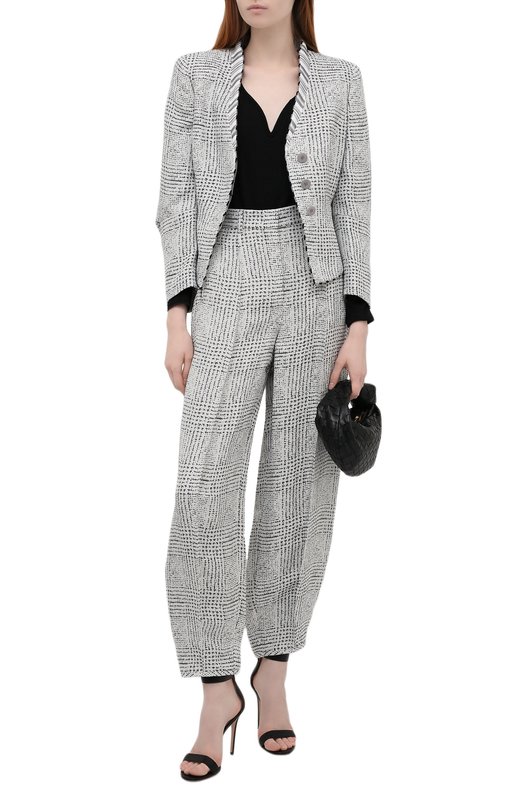 фото Брюки из вискозы и льна giorgio armani