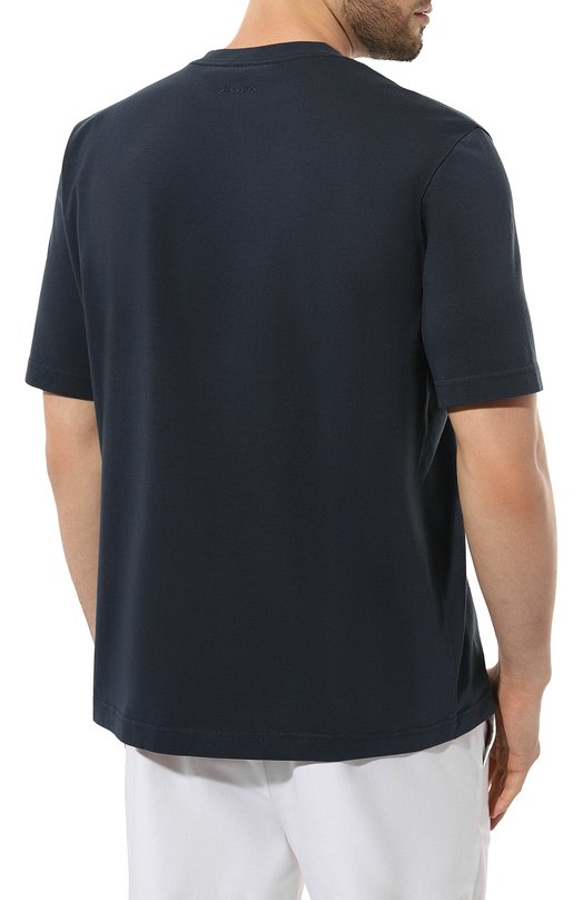 фото Хлопковая футболка lanvin