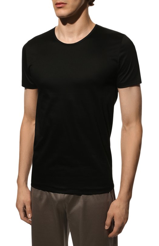 фото Хлопковая футболка zimmerli