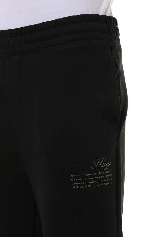фото Хлопковые брюки hugo