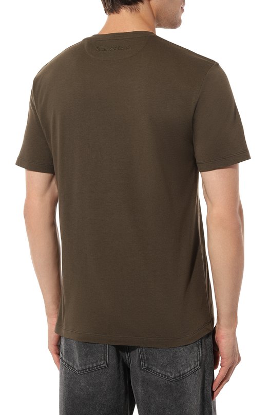 фото Хлопковая футболка stefano ricci