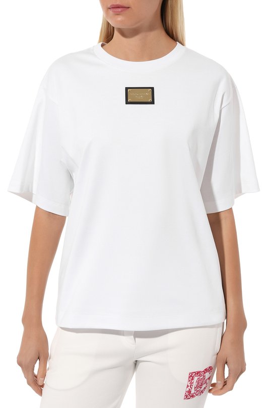 фото Хлопковая футболка dolce & gabbana