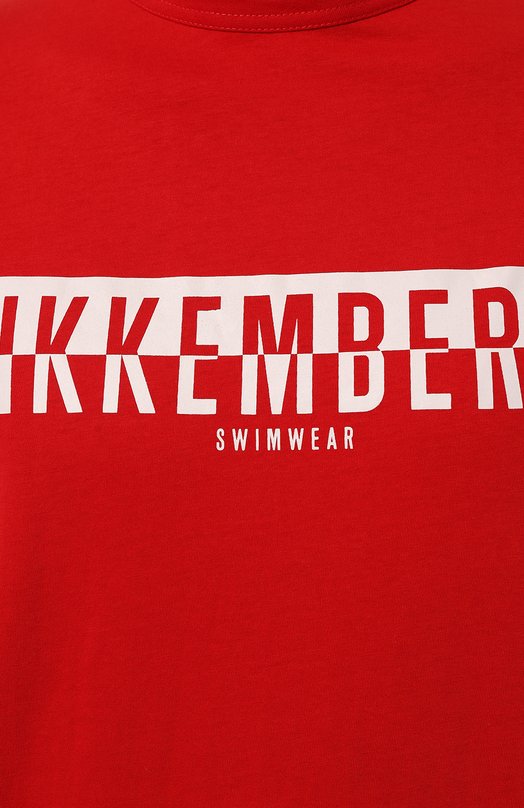 фото Хлопковая футболка dirk bikkembergs