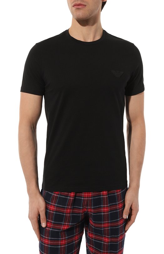 фото Хлопковая футболка emporio armani