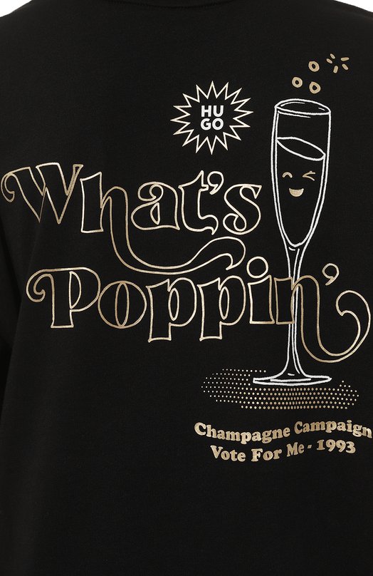 фото Хлопковая футболка hugo