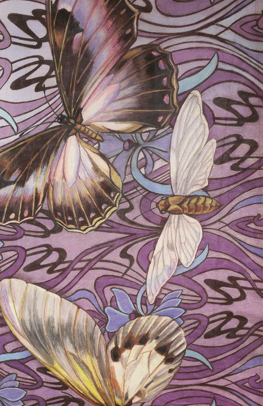 фото Шелковый платок бабочки gourji