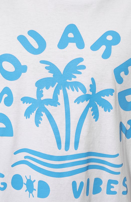 фото Хлопковая футболка dsquared2