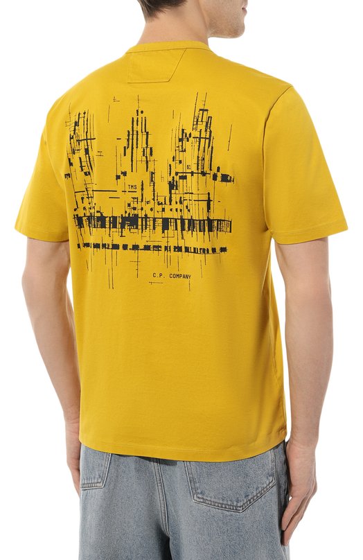 фото Хлопковая футболка c.p. company