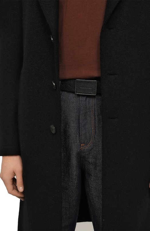 фото Кожаный ремень canali