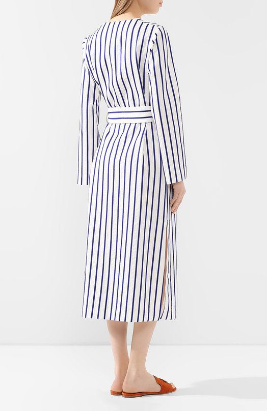 фото Хлопковое платье loro piana