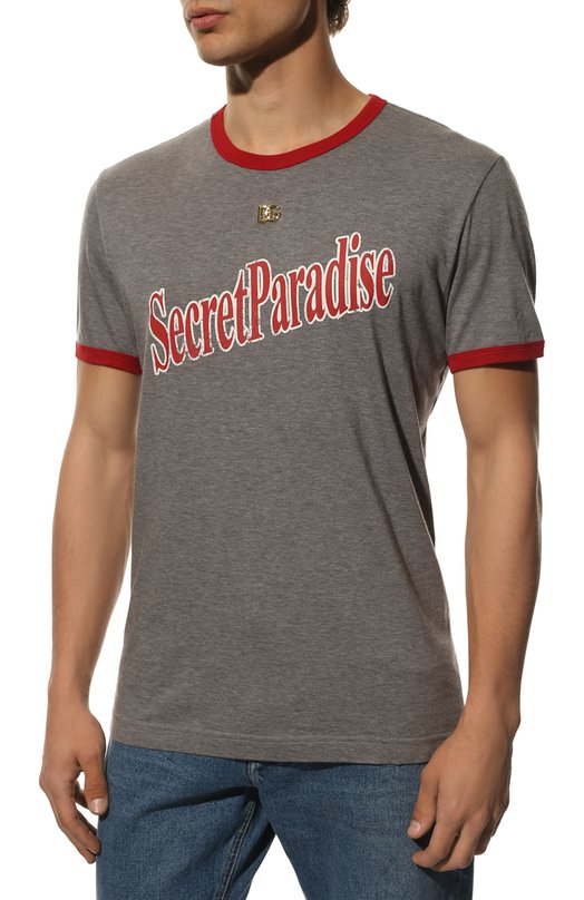 фото Хлопковая футболка dolce & gabbana