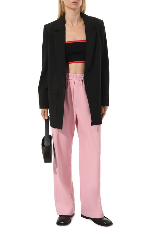 фото Брюки из экокожи nanushka