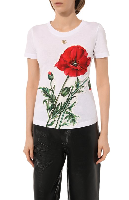 фото Хлопковая футболка dolce & gabbana